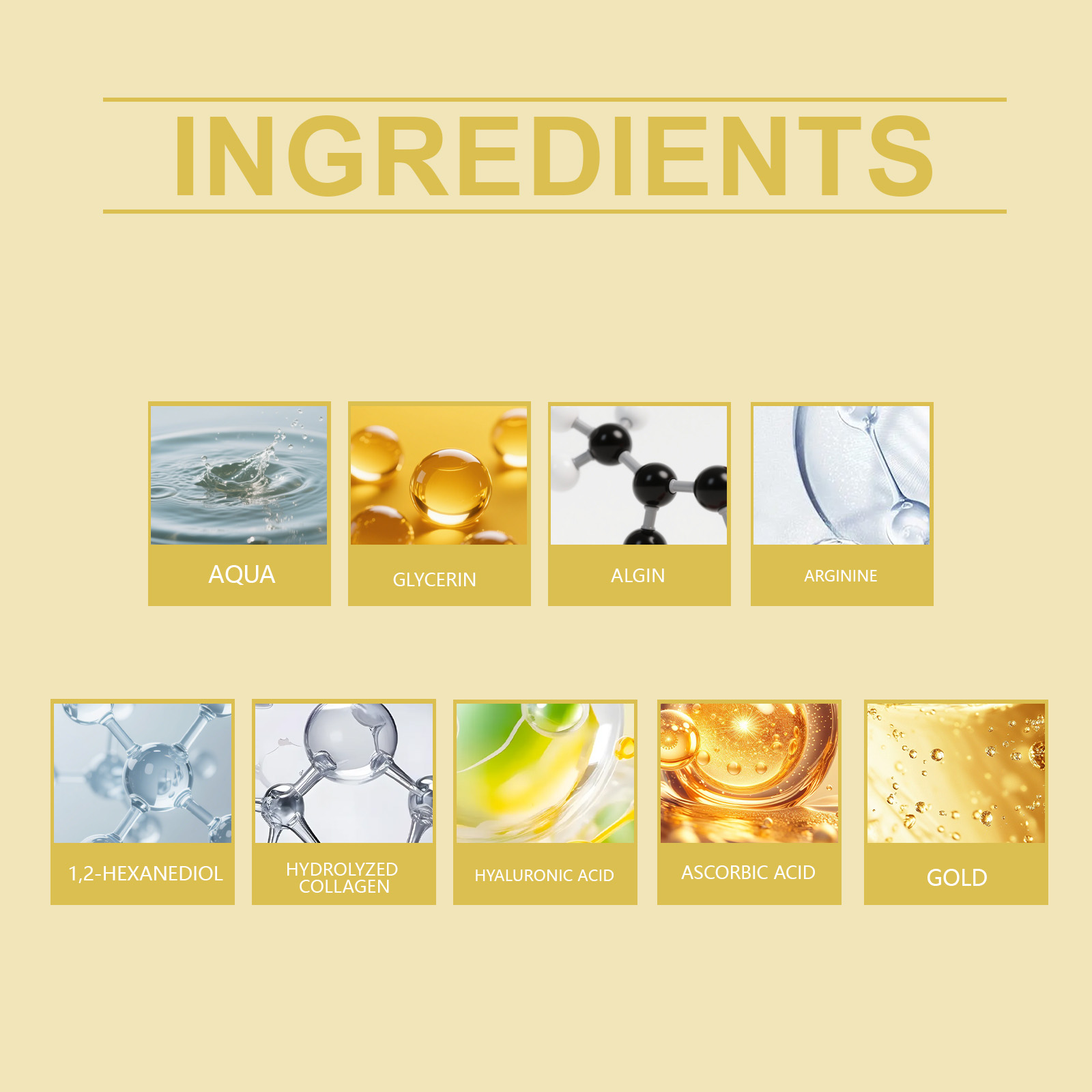 Увлажняющие восстанавливающие  – обзор и цена Luxury Gold Skincare