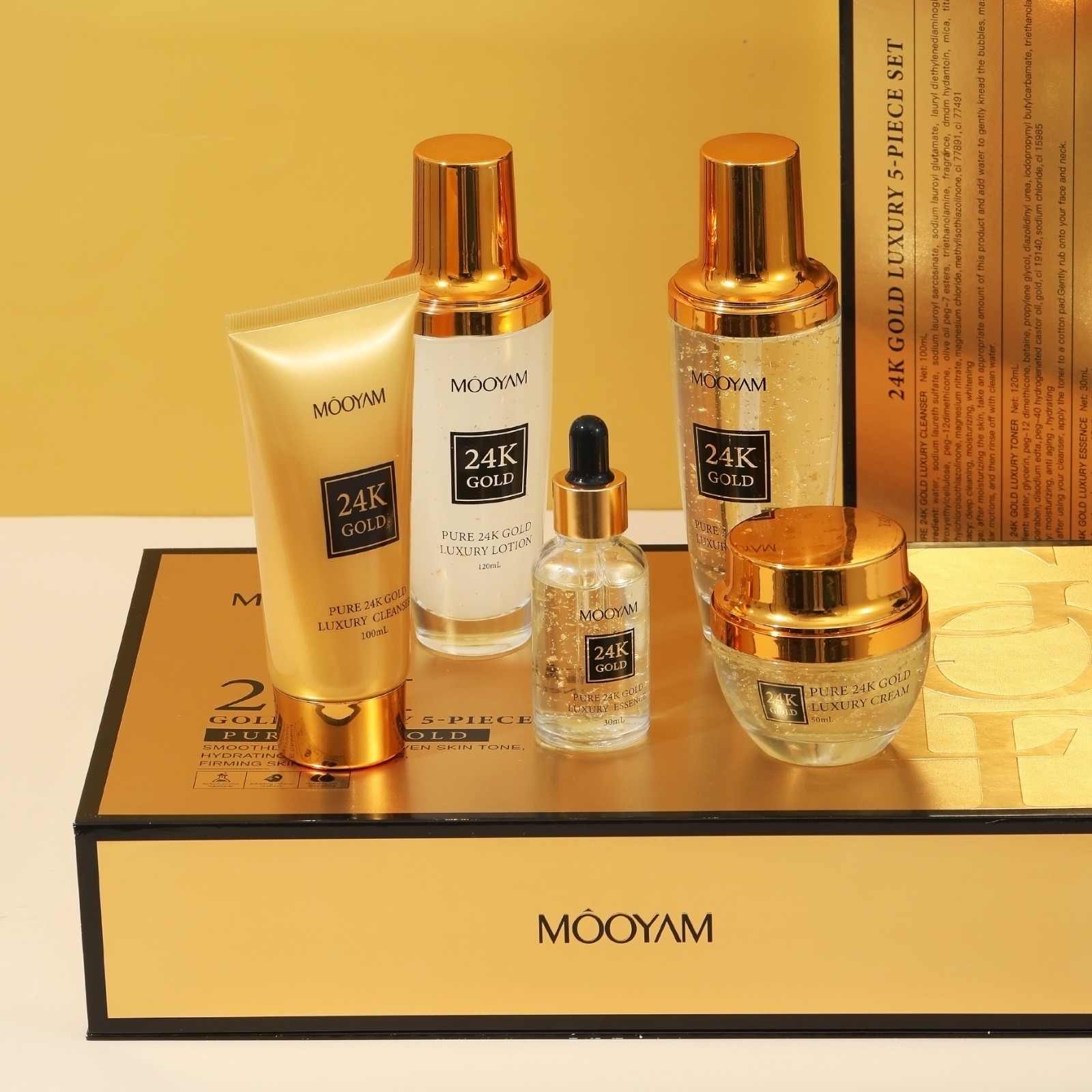 24-каратное золото, роскошный  – обзор и цена Luxury Gold Skincare