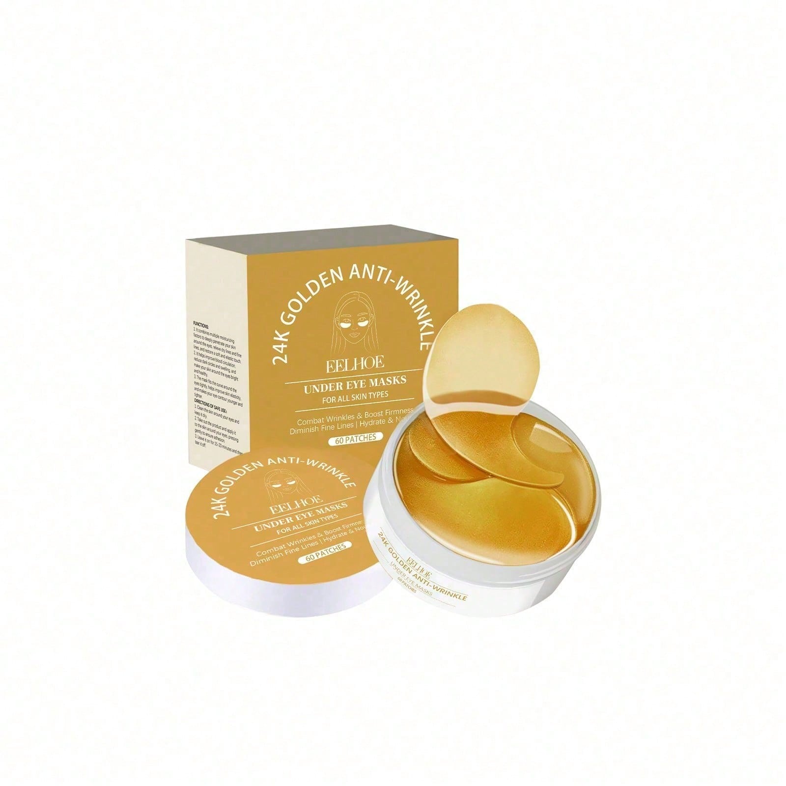 Маска для глаз из 24-каратного – обзор и цена Luxury Gold Skincare
